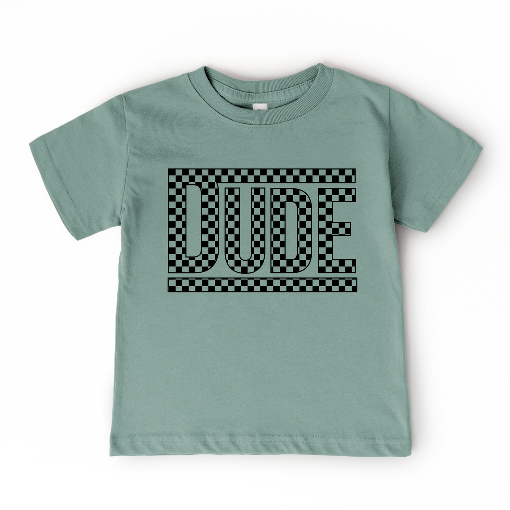 Dude | Boys Tee + Matching Mama : 2T