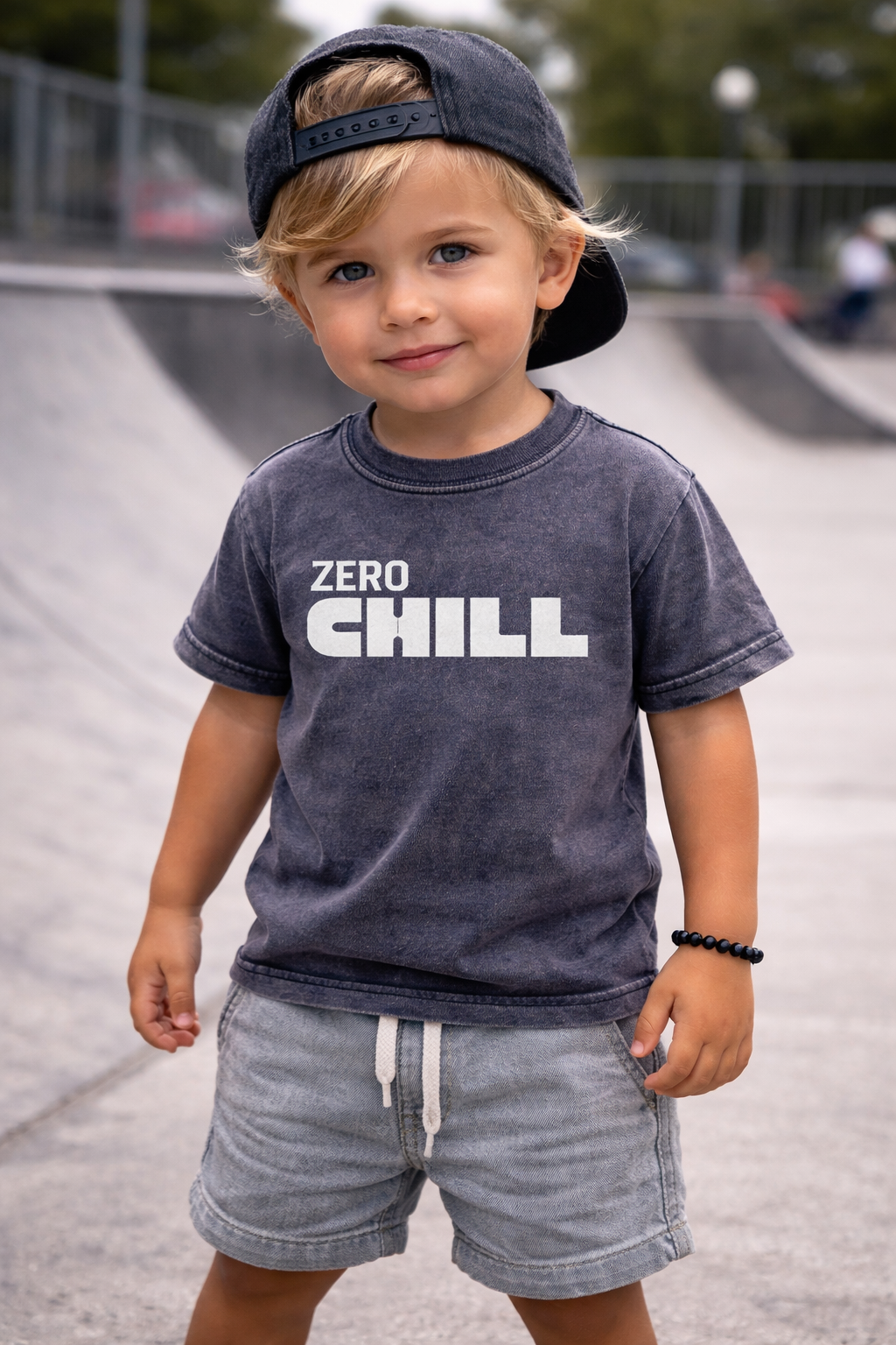 Zero Chill | Boys Vintage Graphic Tee: 2T