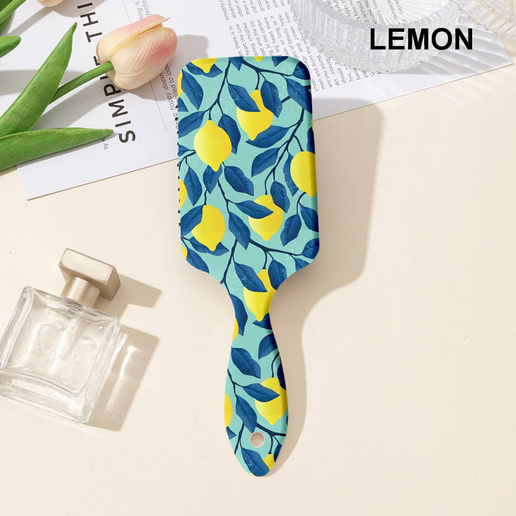 LARGE DETANGLE PADDLE HAIR BRUSH COMB | 40HC100: FLOWER E