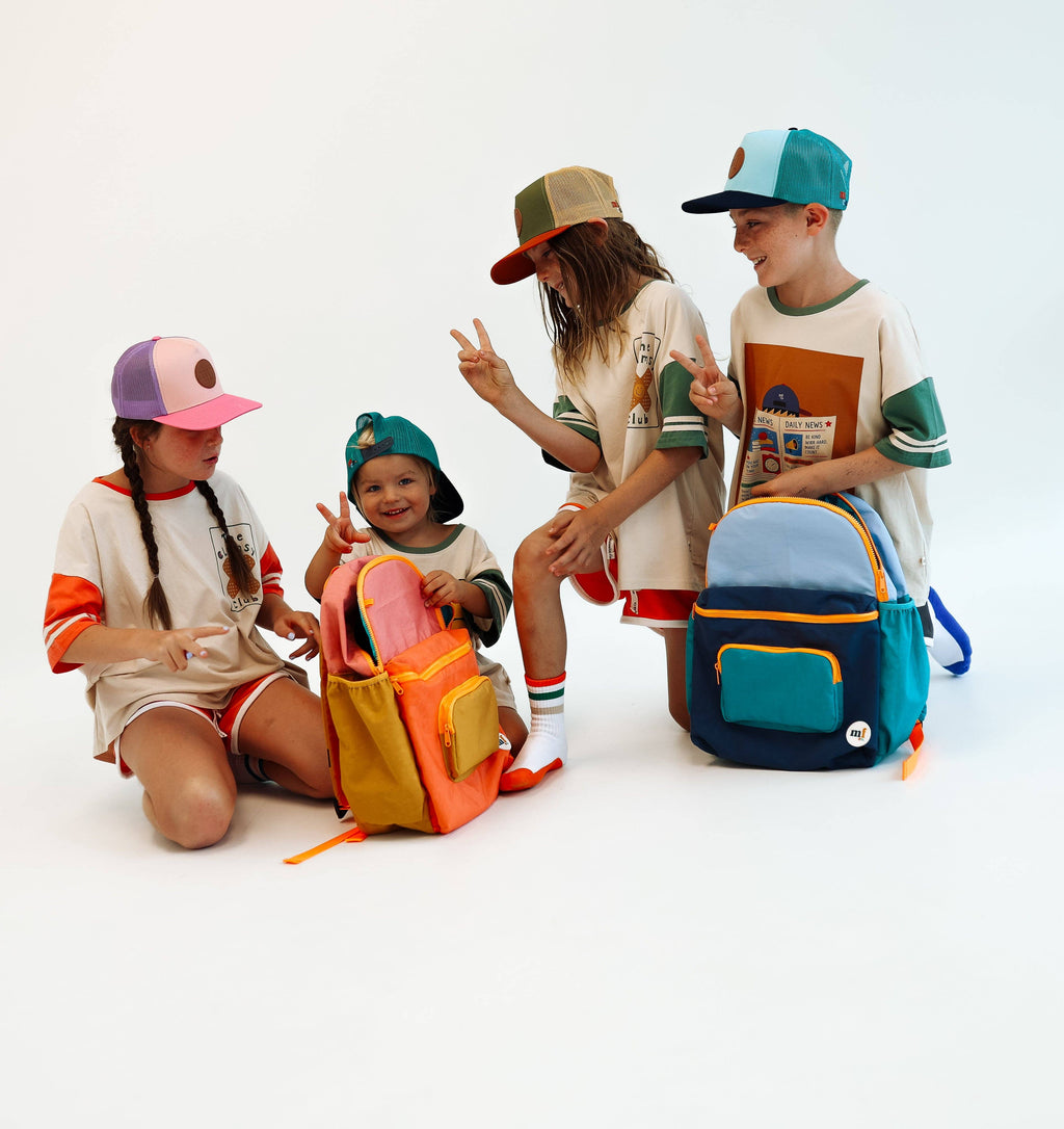 SCHOOL TRIBUNE | GREEN | OVERSIZED KIDS TEE: OVERSIZED / 10/11Y