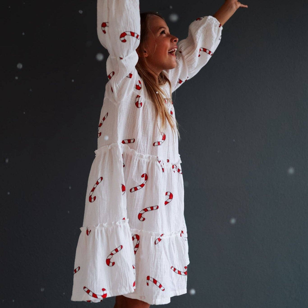 CLEMENTINE DRESS | CANDY CANE | GIRLS: CANDY CANE / 3Y