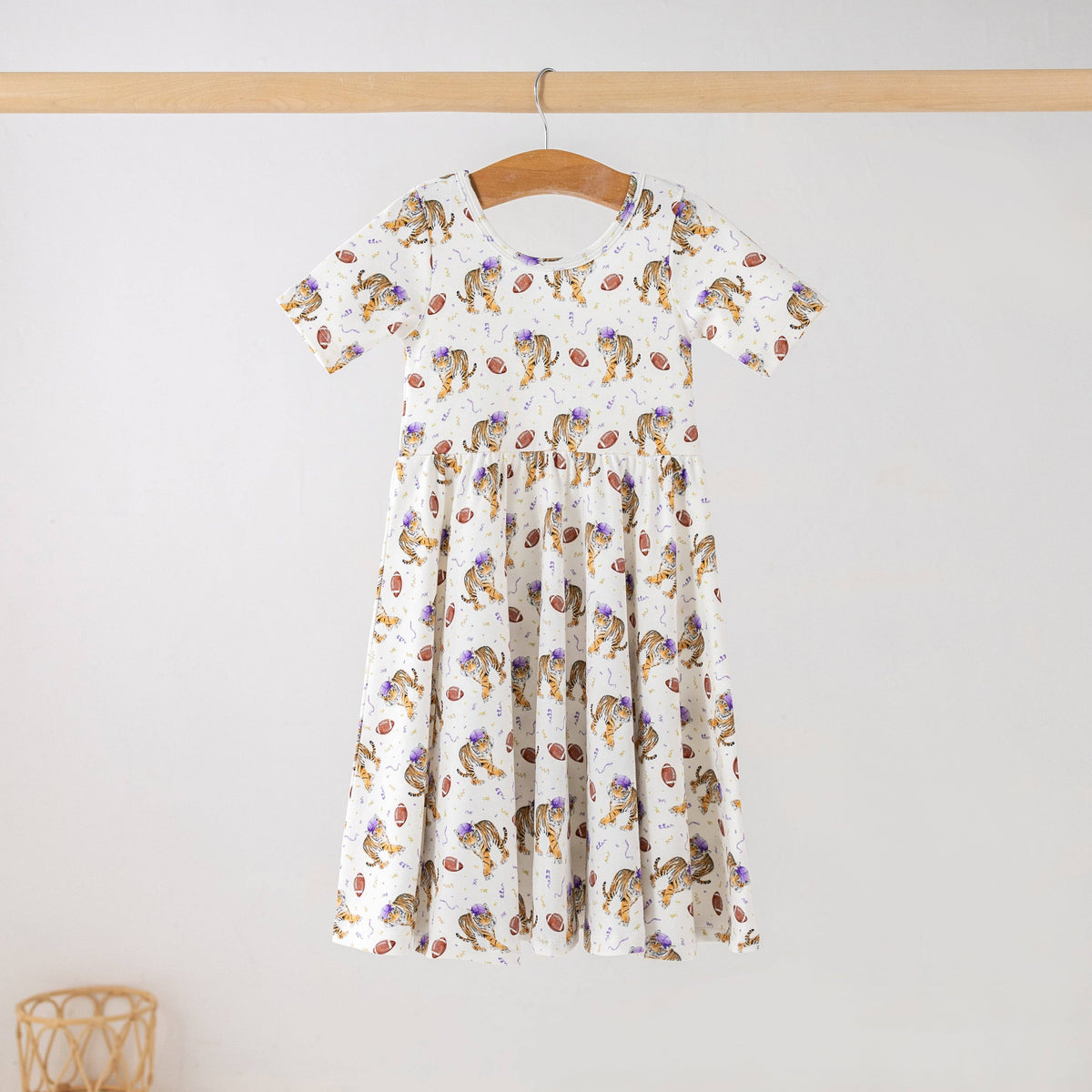 Kickoff in Louisiana Organic Cotton Dress for Kids: 2T