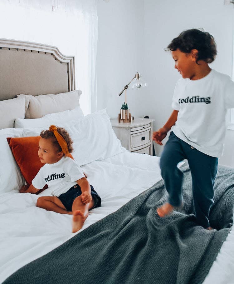 TODDLING | Kids Tee: 18-24M / WHITE