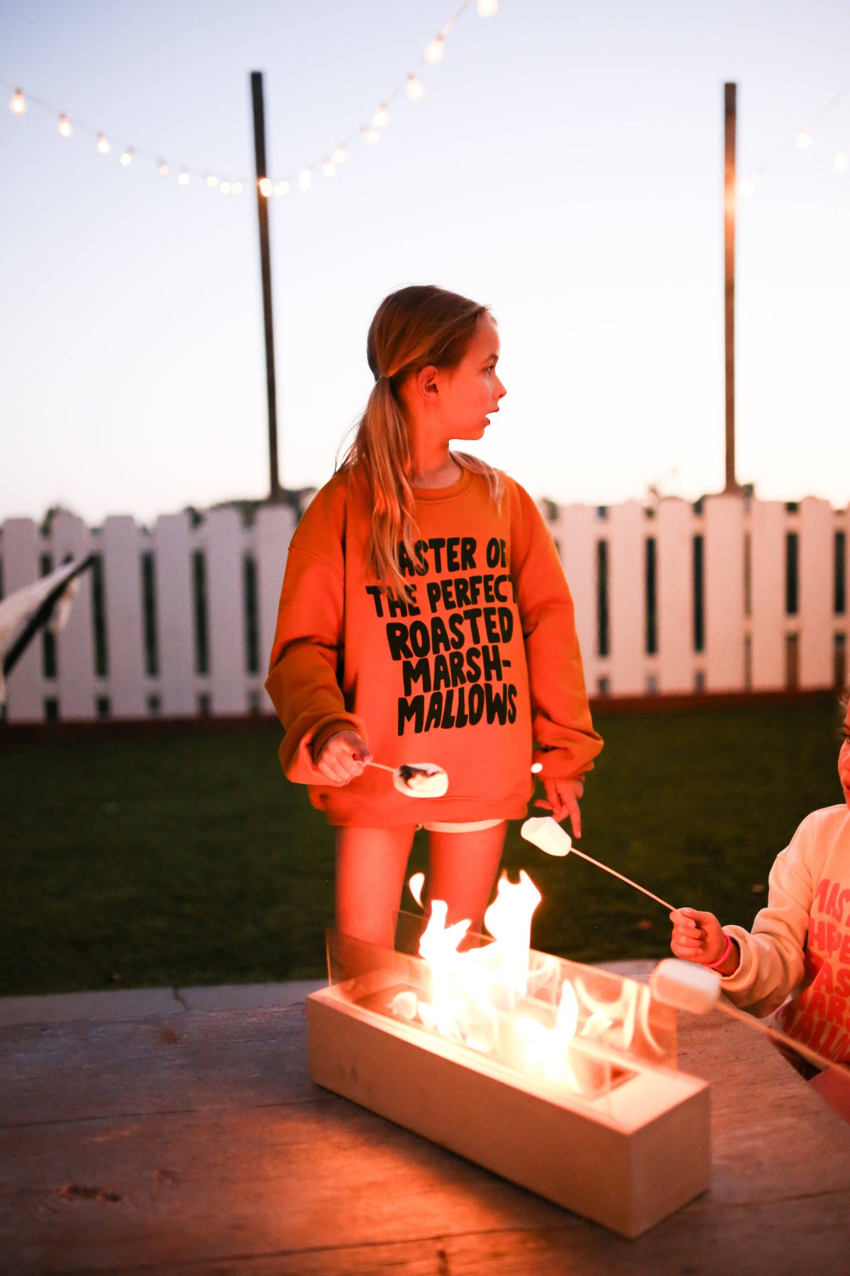 MARSHMALLOW MASTER | in toasted mustard | oversized drop shoulder | KIDS: MUSTARD / 12-14Y PULLOVER