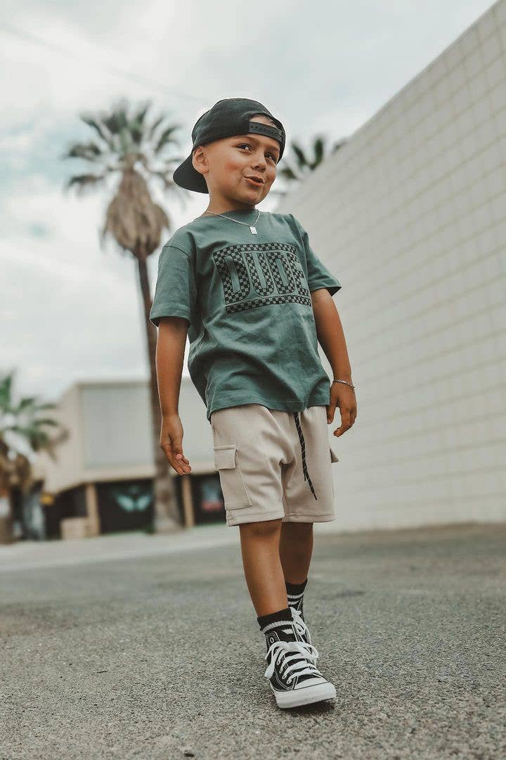 Dude | Boys Tee + Matching Mama : 2T