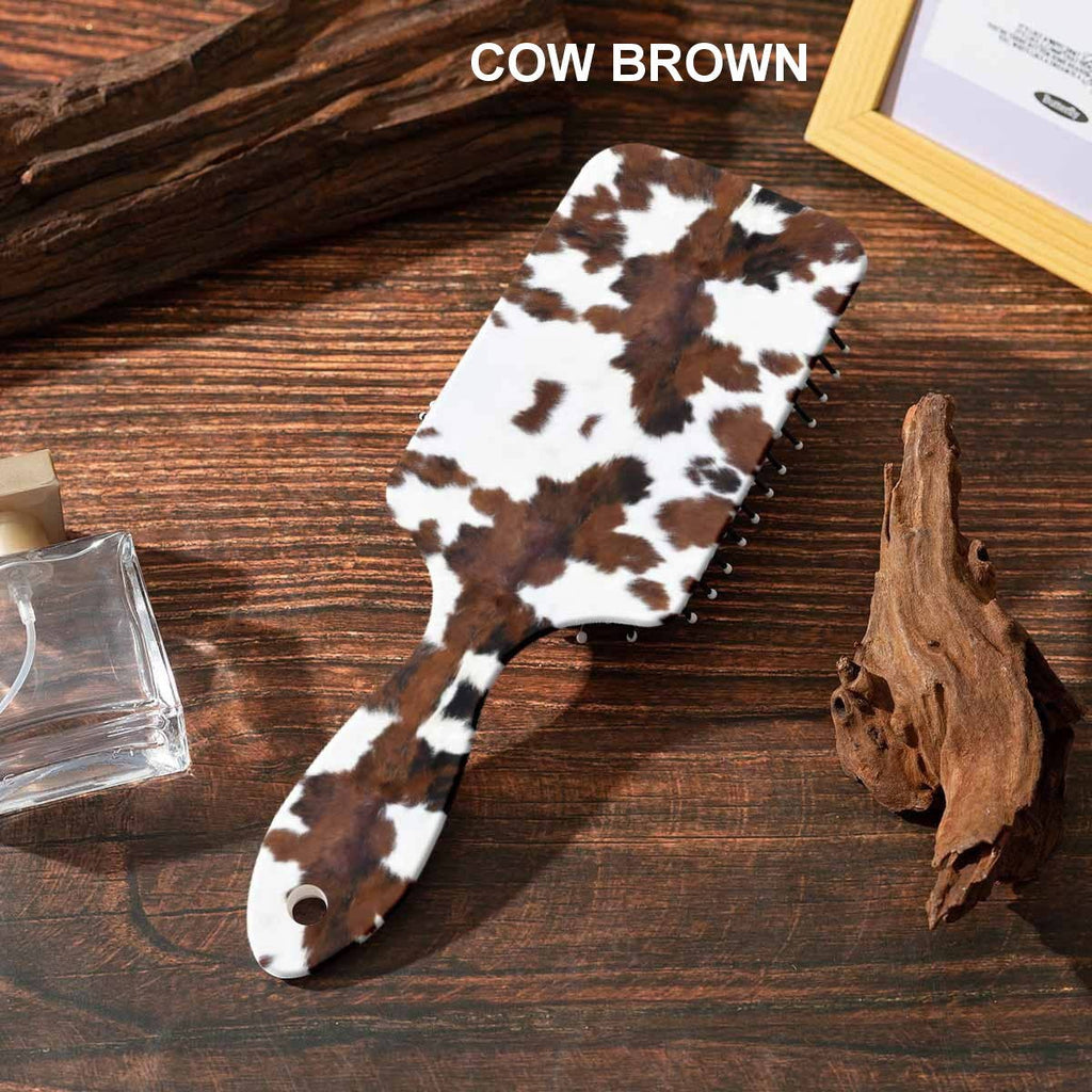 LARGE DETANGLE PADDLE HAIR BRUSH COMB | 40HC100: FLOWER E